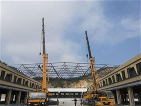 雅安仓储物流网架生产厂家案例